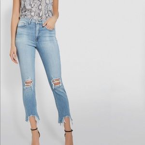 L'AGENCE High Line Distressed Jeans
